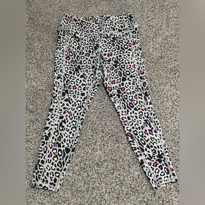 NWOT Torrid Active Sz 1 Cheetah Print Leggings Casual Workout